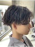 京都波巻きスパイラルパーマシャドウパーマツイストパーマ緩め