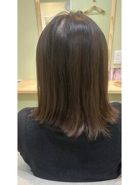 ジウ(ZIU) ネオメテオストレート×アルカリ酸熱カラー