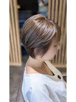 エーメイド(A made)&nbsp;ハイライト×丸みショート