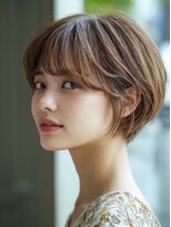 エル 横浜 ウエスト(eL 横浜 west)&nbsp;くびれヘア  美髪  ハイライトカラー　アプリコットオレンジ