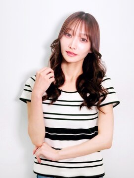 銀座ヘアセット。宣材サロモ編。ミックス巻きVOL3.0