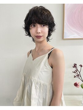 ウィットサークル(wit circle) short wolf perm
