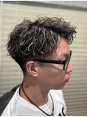 ツイストスパイラルパーマ/メッシュ/ツーブロック/新潟／新潟市