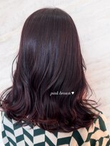 美容室ジャスミン&nbsp;ピンクブラウン(ブリーチなし)【hotaru】