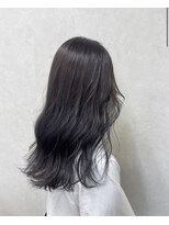 TELA HAIR 石岡店【テーラヘアー】【4月15日NEW OPEN（予定）】 &nbsp;ラフウェーブ×アッシュグレー【TELA HAIR 石岡】