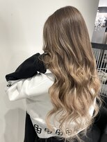 ヘアーデザイン ジェルム(Hair Design germe)&nbsp;透明感プルエクステロングヘア  #しのだスペシャル