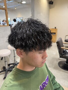 メンズクル(men's quru.) ツイストスパイラルパーマツイスパメンズパーマ春日井駅勝川駅