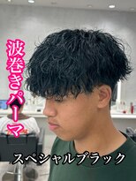 ルースト 心斎橋店(ROOST) MEN’S HAIR/サーフカール/刈り上げセンターパート/心斎橋