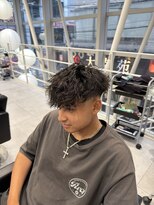 ピースバイラフトーキョウ(V by RAF Tokyo) 緩めバロックパーマ