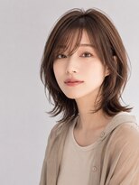 アースコアフュールボーテ 佐野新都市店(EARTH coiffure beaute)&nbsp;くびれミディ × シアーグレージュ