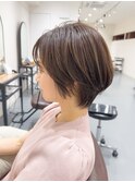 艶髪、ショートスタイル