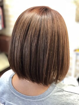 ナチュラルピー 樟葉店(Natural.p) ハイライト リラックスボブ