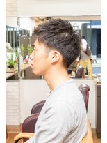 ヘアージャンティ(HAIR GENTIL)&nbsp;メンズ　ショート　【 ソフトマッシュ × 刈り上げ 】