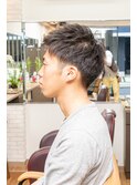 メンズ ショート 【 ソフトマッシュ × 刈り上げ 】