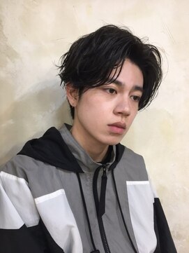 アリスバイアフロート 自由が丘(ALICe by AFLOAT) アフロート菅原】セミウェットニュアンスマッシュセンターパート