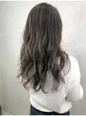ハイライト×ダークグレージュ