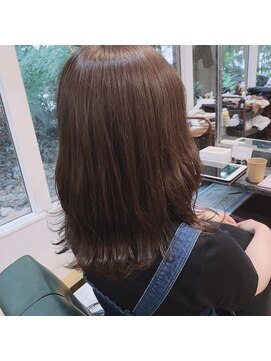 ミューズジャルダン(MUSE jardin) 波ウェーブ×ミディアムスタイル