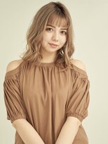 エンタク 新宿三丁目店(enntaku)&nbsp;マロンベージュ/Aライン/かきあげ/くすみカラー[新宿三丁目]