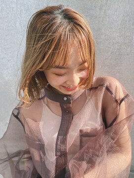 レジュアル(RESSUAL) エアリーミディ　ショートパーマ　黒髪　ホワイトアッシュ