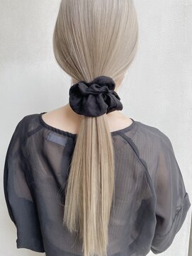 ジゼル 博多(GiseL) 【GiseL】ミルクティーベージュミルクティー　簡単アレンジ