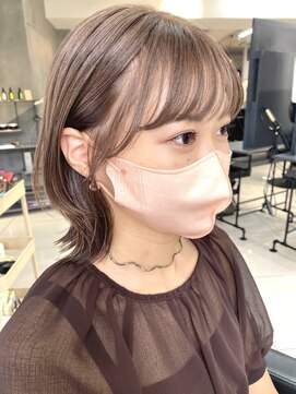 ヴェイン 渋谷(vain) 【vain#I】割れないお顔周りカットとレイヤーカット