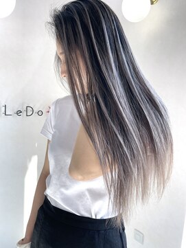 レド(LeDo) バレイヤージュ×ロング×四日市