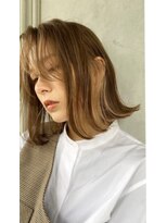 ヘアサロンエム フィス 池袋(HAIR SALON M Fe's) 外ハネボブ×インナーカラー