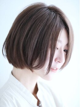 サク(SAKU)の写真/ヘアケアで見た目年齢も変わります♪選べる3種のトリートメントで髪にハリ・コシと感動する手触りをご提供