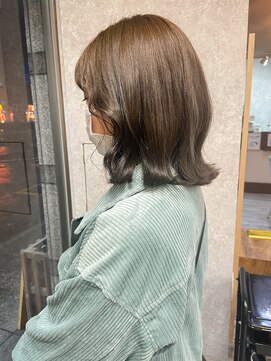 ミニム ヘアー(minim hair) 【minim×高橋】オリーブグレージュ♪
