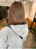 大人おしゃれでさりげないハイライト_ブラウンベージュ_
