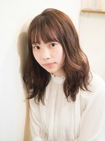 チャクラ アルカ ヘアサロン(Chakura arka Hair Salon) ゆるふわアッシュブラウンカラー　[髪質改善/デジタルパーマ]