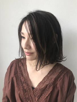 ヘアーアンドメイク エクリ 不動前店(Hair&Make equri) ナチュラルボブスタイル