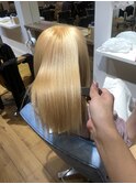 髪質改善×ハイブロンド