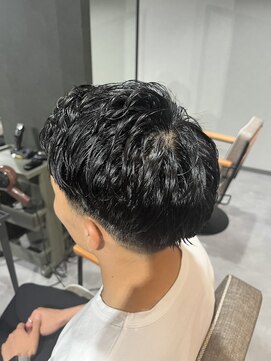 スウェル 柏店(Swell) ハイライト波巻きマッシュパーマ束感ショート