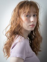 カバーヘア ブリス 北浦和(COVER HAIR bliss)&nbsp;ハイトーンカラー外国人風波巻きソバージュv北浦和10代20代30代