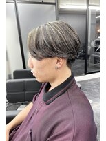 リア 大阪梅田(Ria)&nbsp;～メンズ　ベージュメッシュ～ 【Ria 大阪 梅田】