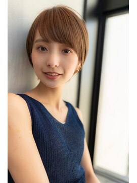 オースティン 調布アミックス(AUSTIN) 大人かわいい前髪セシルカットココアブラウンフリンジウェーブ