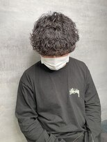 ネクスト 静岡店(NEXT)&nbsp;NEXT静岡　アッシュブラック　プードル波巻きスパイラルパーマ