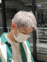 フイ 代々木(Hui)&nbsp;メンズ/アップバング/ツーブロックマッシュ/束間ショート/波巻き