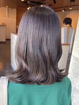 ミルヘアデザイン(mil hair design)&nbsp;ミルクティーベージュダブルカラーインナーカラーハイライト