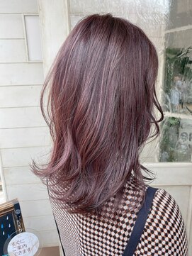 シェノン 赤羽店(CHAINON) 艶ピンクカラーピンクラベンダー2025赤羽