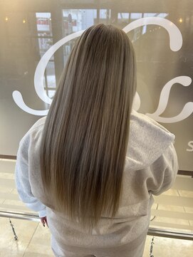 ヘアースペースブルーム ヒーロー 園田店(HAIR SPACE BLOOM hero) 【園田/ホワイトベージュ】ブリーチカラーが得意