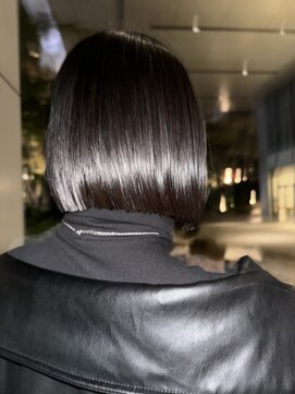 ヴァイス 新宿店(VAICE) 切りっぱなしボブ