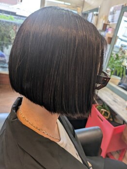 フロンジュ(frange)の写真/【神戸/滝の茶屋】自宅では乾かすだけでスタイリング完了!あなたに似合うショートヘアスタイルをご提案