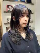 グラッド(GLAD.) ロングウルフカット/ハッシュカット/顔まわりレイヤーカット