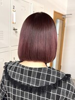 ミーナ バイ アーバン(Meena by urban.)&nbsp;【Meenaハザマ】ミディアムボブ×ピンクベージュカラー