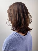 シルクレイヤーカット*ミディアムレイヤー*20代30代40代50代