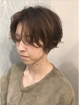 ピノ ウメダ(Pinot UMEDA) #ショートボブ #ラフウェーブ