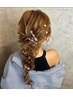 【18時～20時限定】ヘアセット+アクセサリーセット(パールピンのみ) 3000円