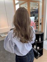 ユニ バイ マグ 長野店(Uni.by Mag)&nbsp;透明感抜群♪ダブルカラーブリーチミルクティーベージュ